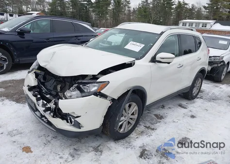 2016 Nissan Rogue Sv из США, поврежденный, VIN JN8AT2MV8GW147594